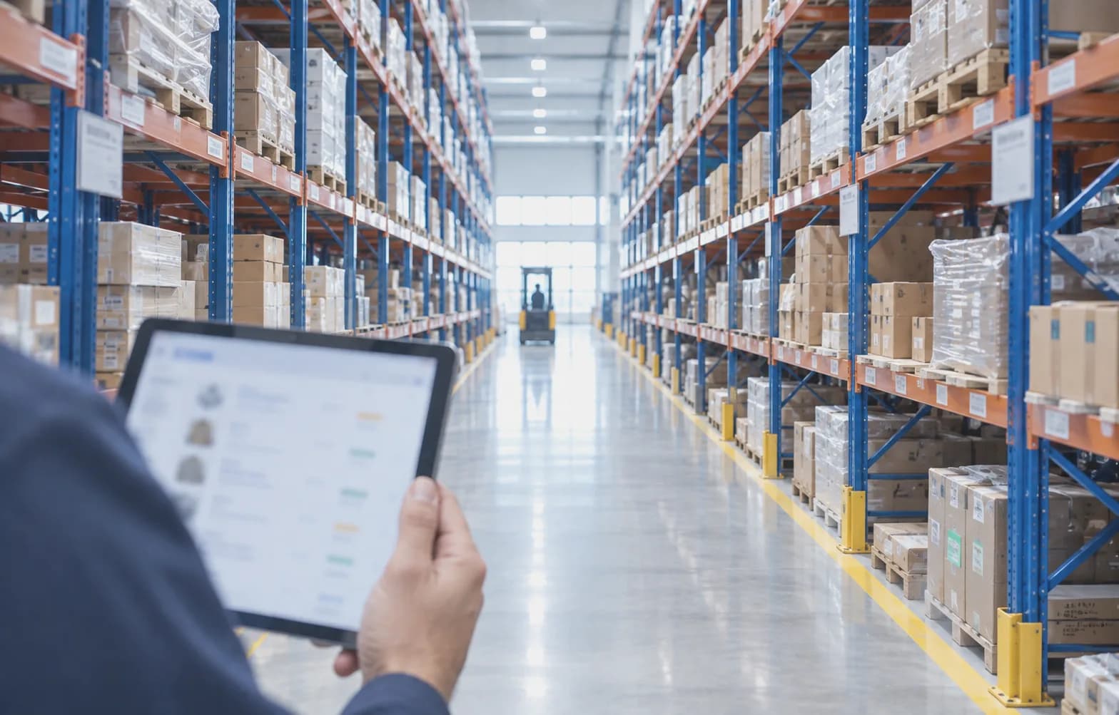 ERP & software in a manufacturing plant