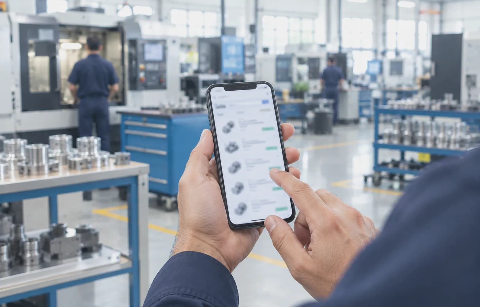Websites in a manufacturing plant